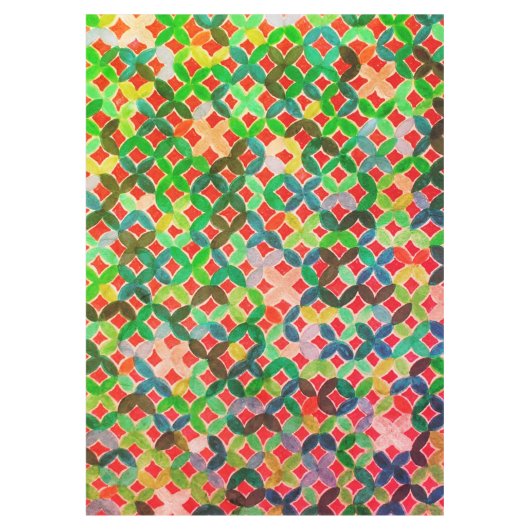 Mosaiktablette Tischdecke (Vorderseite)