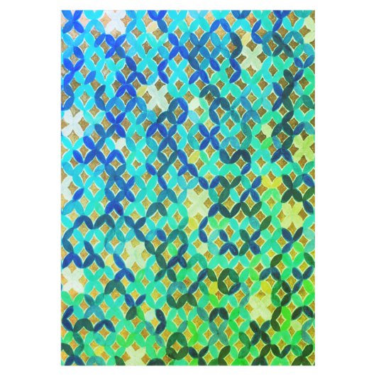 Mosaiktablette Tischdecke (Vorderseite)