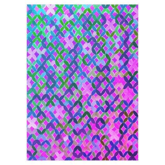 Mosaiktablette Tischdecke (Vorderseite)