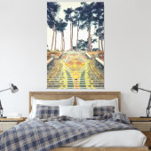 Mosaiktreppen Leinwanddruck (Insitu (Schlafzimmer))