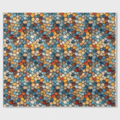 Mosaikwaschpapier Geschenkpapier (Flach)