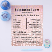 Mosaikwirkung, Juwelierladen Flyer (Einzeln)