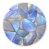 Mosaikzellen Moonstone Abstrakt Keramikknauf (Vorderseite)