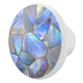 Mosaikzellen Moonstone Abstrakt Keramikknauf (Rechts)