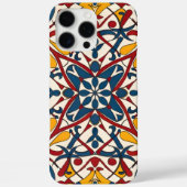 Mosaikzellige, Mandala-Muster Case-Mate iPhone Hülle (Rückseite)