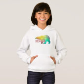 MOSAISCHER FARBENBEFEHL (DER POLARBEAR GERETTET) HOODIE (Vorne ganz)