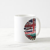 Mosambik - Britische Treuhandflagge Kaffeetasse (VorderseiteRechts)