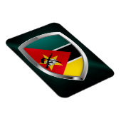 Mosambik-Emblem Magnet (Rechte Seite)