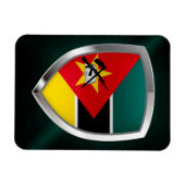 Mosambik-Emblem Magnet (Horizontal)