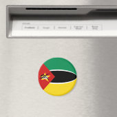 Mosambik-Fahne-Magnet Magnet (In Situ (Geschirrspüler))