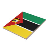 Mosambik Flag Keramik Tile Fliese (Seite)