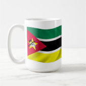 Mosambik Flag-Tasse Kaffeetasse (Links)