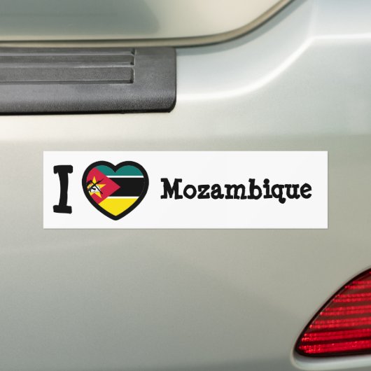 Mosambik-Flagge Autoaufkleber (Auf Auto)