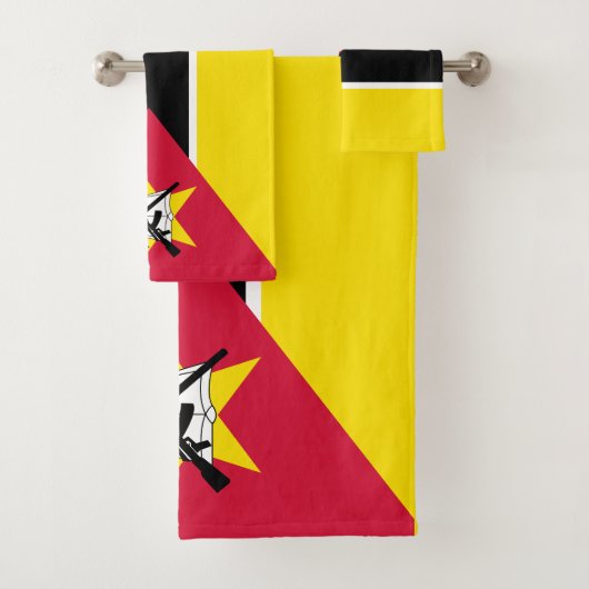Mosambik-Flagge Badhandtuch Set (Insitu)