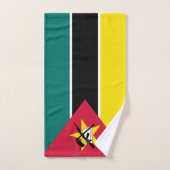 Mosambik-Flagge Badhandtuch Set (Handtuch)