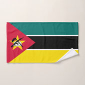 Mosambik-Flagge Badhandtuch Set (Handtuch)
