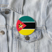 Mosambik-Flagge Button (Beispiel)