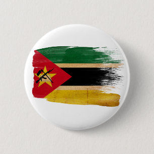 Mosambik-Flagge Button