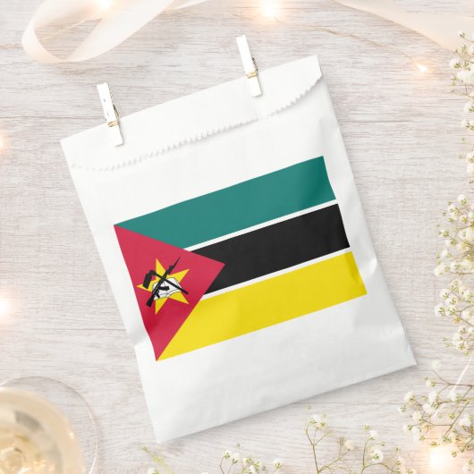 Mosambik-Flagge Geschenktütchen (Ausgeschnitten)