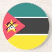 Mosambik-Flagge Getränkeuntersetzer (Vorne)