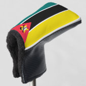 Mosambik-Flagge Golf Headcover (3/4 Vorderseite)