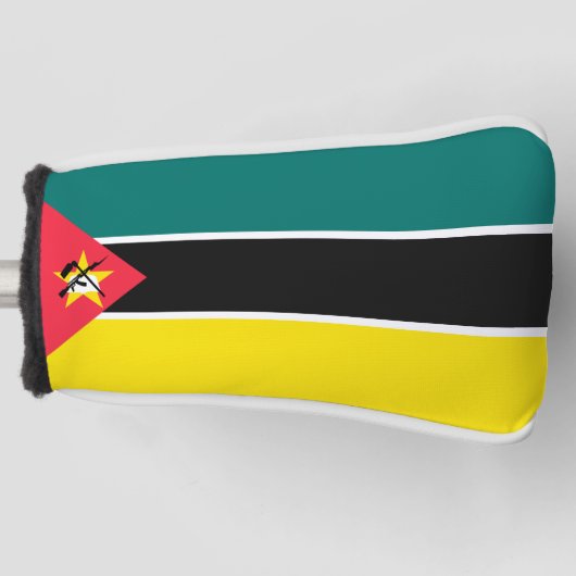 Mosambik-Flagge Golf Headcover (Vorderseite)