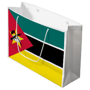 Mosambik-Flagge Große Geschenktüte