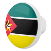 Mosambik-Flagge Keramikknauf (Rechts)