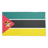 Mosambik-Flagge Kissenbezug (Rückseite)