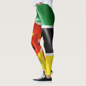 Mosambik-Flagge Leggings (Links)