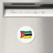 Mosambik Flagge Magnet (In Situ (Geschirrspüler))