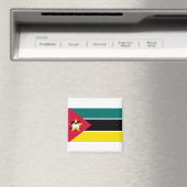 Mosambik-Flagge Magnet (In Situ (Geschirrspüler))