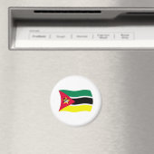Mosambik Flagge Magnet (In Situ (Geschirrspüler))