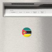 Mosambik-Flagge Magnet (In Situ (Geschirrspüler))