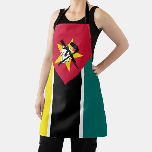 Mosambik-Flagge Schürze (InSitu)