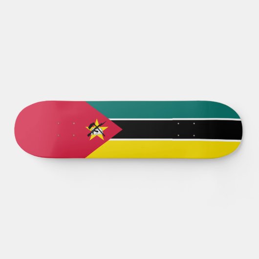 Mosambik-Flagge Skateboard (Horizontal)