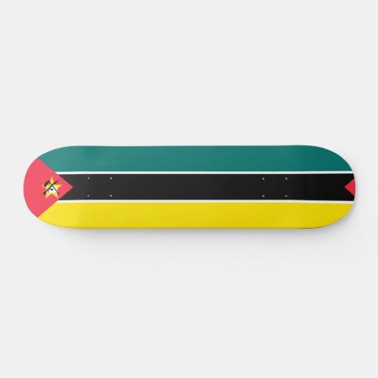 Mosambik-Flagge Skateboard (Horizontal)