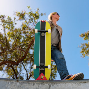 Mosambik-Flagge Skateboard