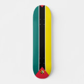 Mosambik-Flagge Skateboard (Vorne)