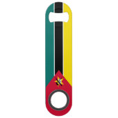 Mosambik-Flagge Speed Flaschenöffner (Vorderseite)