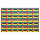 Mosambik-Flagge Stoff (Fat Quarter (45,7 x 55,9 cm))