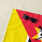 Mosambik-Flagge Strandtuch (Beispiel)