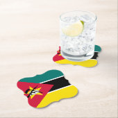 Mosambik-Flagge Untersetzer (Vor Ort)