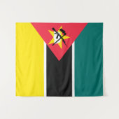 Mosambik-Flagge Wandteppich (Vorderseite (Horizontal))
