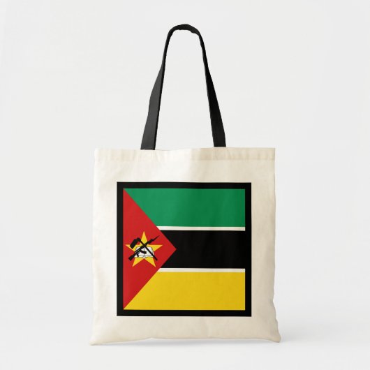 Mosambik-Flaggen-Tasche Tragetasche (Vorne)
