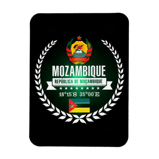 Mosambik Magnet (Vertikal)