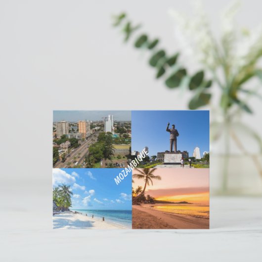 Mosambik Postkarte (Stehend Vorderseite)