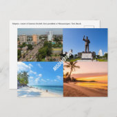 Mosambik Postkarte (Vorne/Hinten)