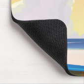 Mosambik Reiseplakatdruck Mousepad (Ecke)