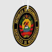Mosambik RundEmblem Ornament (Vorderseite)